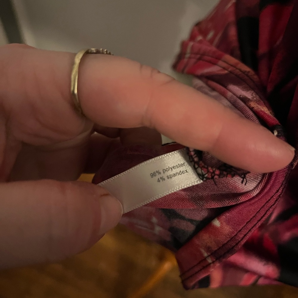 Fashion Bug Springtime Ruffled Tank M - Picture 6 of 6